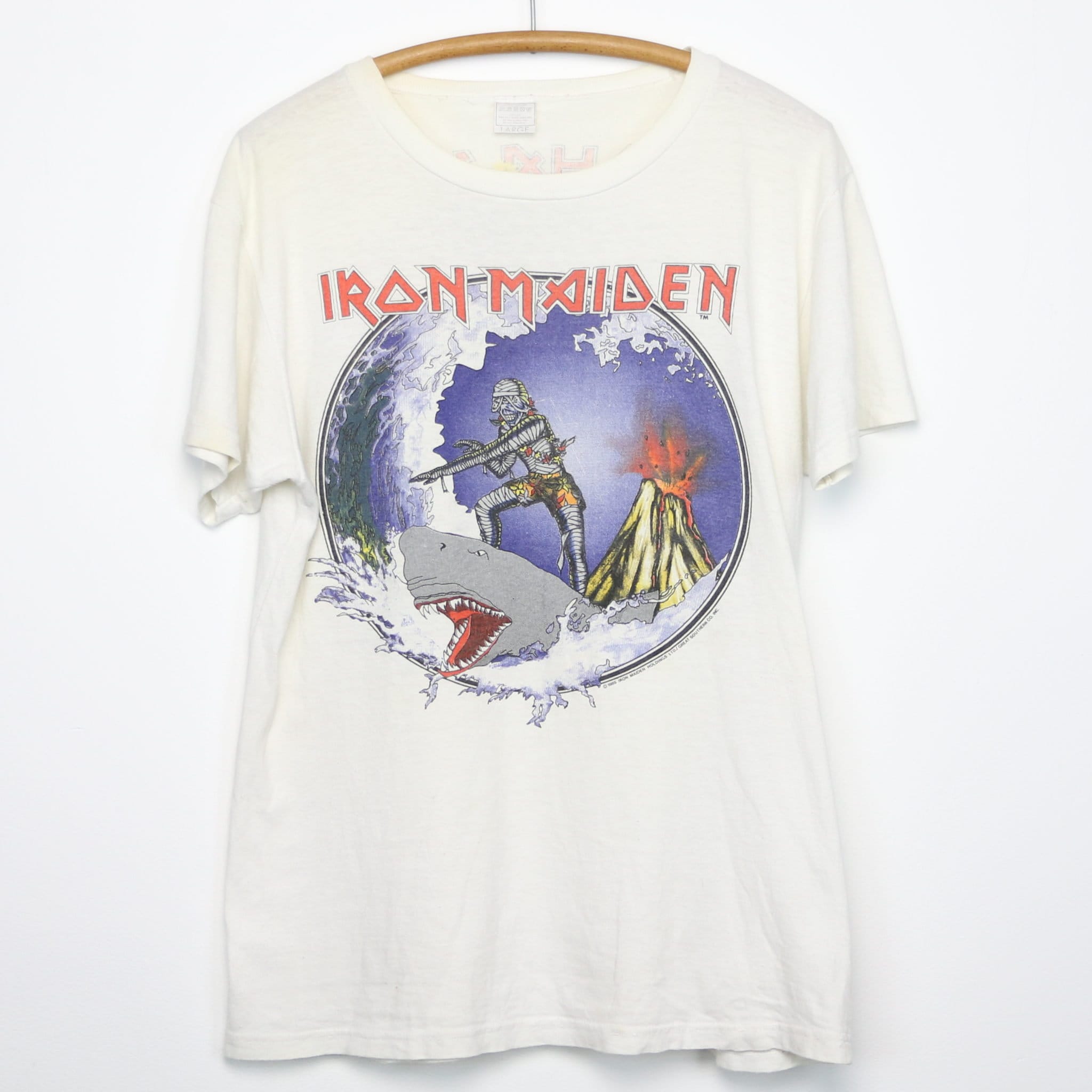 Vintage 1985 Iron Maiden Hawaii Tour 