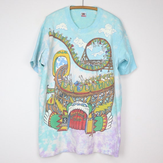 Grateful dead roller coaster shirt Clearance