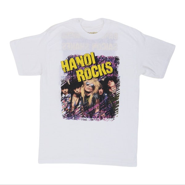 Vintage 1989 hanoi rocks uzi suicide shirt