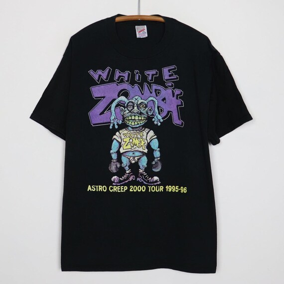 Vintage 1996 White Zombie Astro Creep 2000 Tour Shirt Size