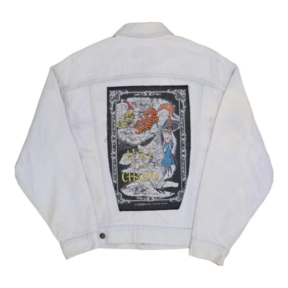 Vintage 1993 Alice in Chains Denim Jacket - Etsy