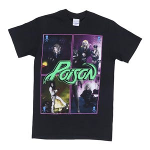 超レア1986 Poisonポスター付見本品LPレコードと当時ものTシャツセット 超レア1986 Poisonポスター付見本品LPレコードと当時ものTシャツ
