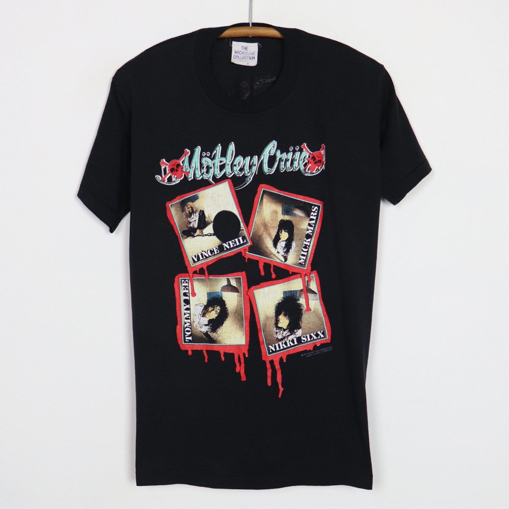 Discover vintage 1989 Motley Crue Kickstart My Heart Shirt