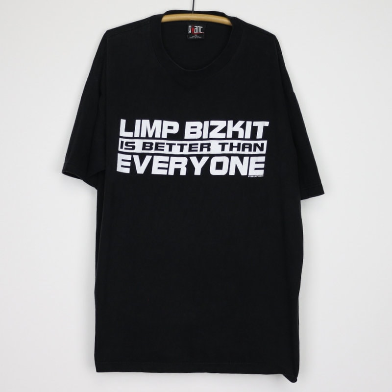 Vintage 1998 Limp Bizkit is Better Than Everyone Shirt - Etsy UK