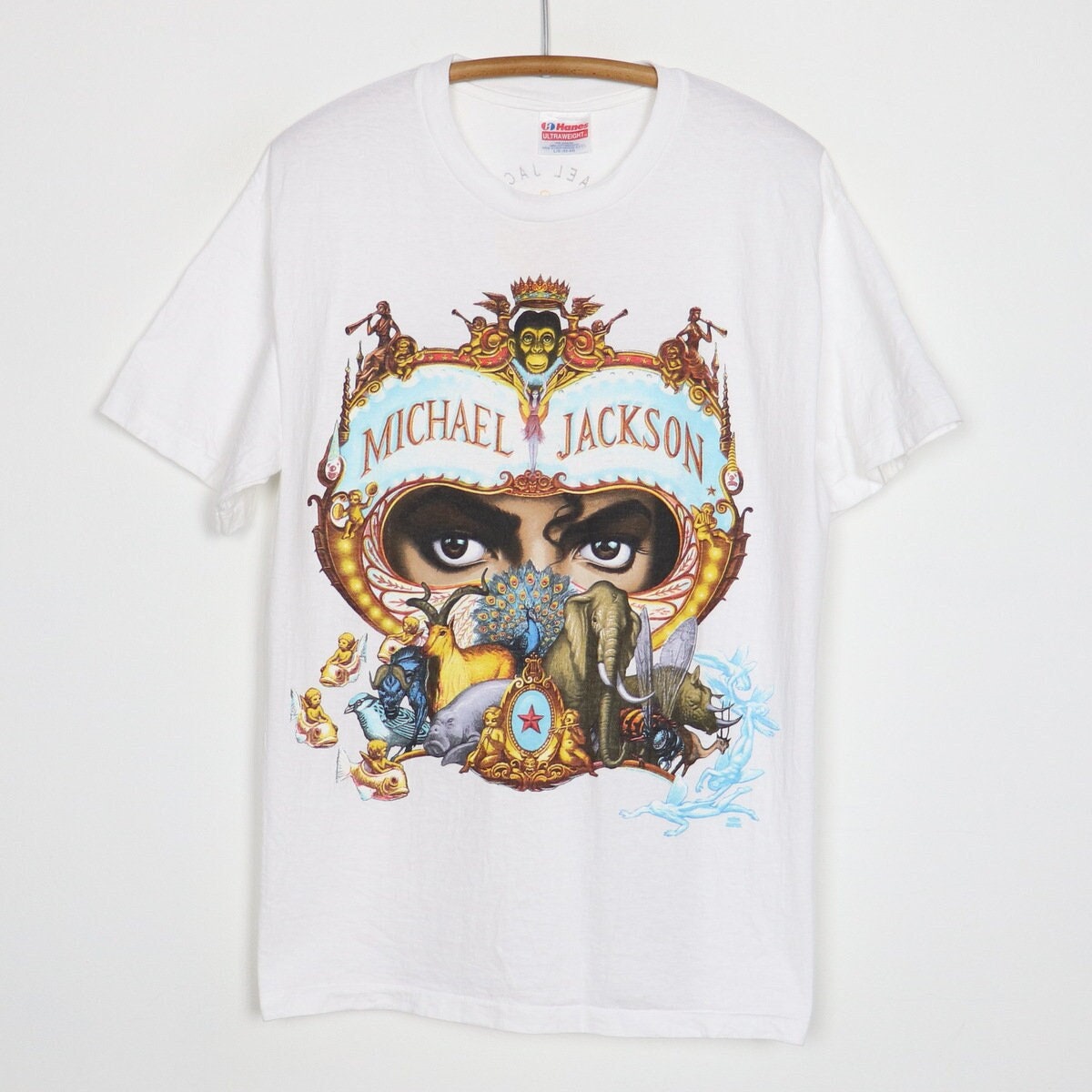 Men´s T-shirt short-sleeve // Merchcode Michael Jackson Dangerous Tee black