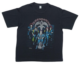 Authentic Vintage 1980's Queensrÿche Band T-shirt! - Etsy