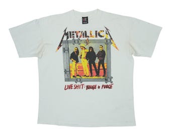 Vintage Metallica 1994 Live Shit: Binge & Purge Giant Tshirt - Etsy