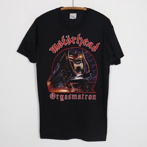 Vintage 1986 motorhead orgasmatron i came did you shirt image 1