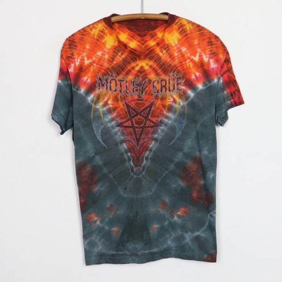 Motley crue tie dye shirt Outlet