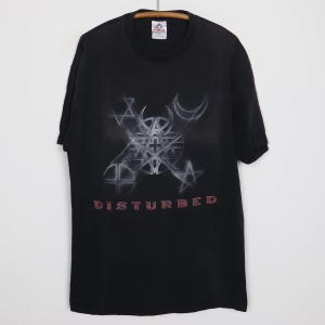 vintage 2002 Disturbed This Is The Way We Pray Shirt Size: Extra Large