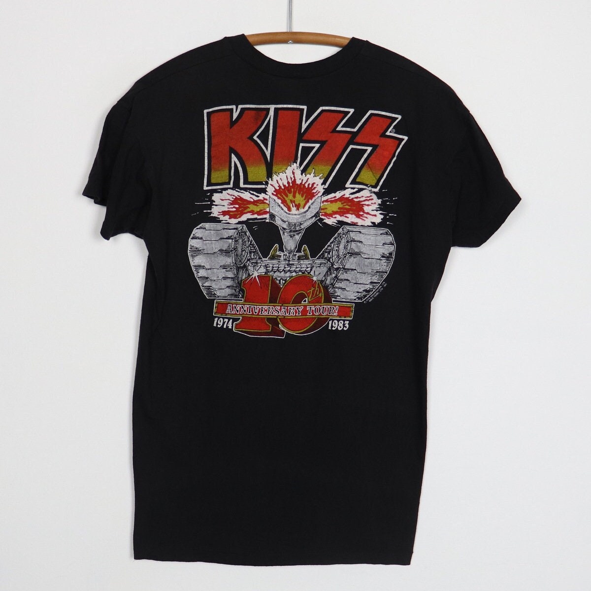 Vintage 1983 Kiss Creatures of the Night Tour Shirt - Etsy