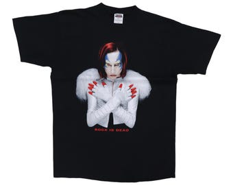 vintage 1998 Marilyn Manson Mechanical Animals Shirt
