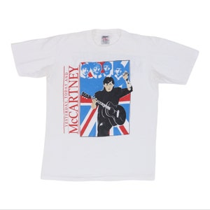 Vintage 1990 paul mccartney yesterday and today tour shirt