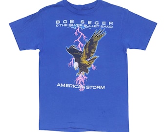 vintage 1986 Bob Seger & The Silver Bullet Band Tour Shirt