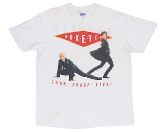 vintage 1989 Roxette Look Sharp Live Tour Shirt