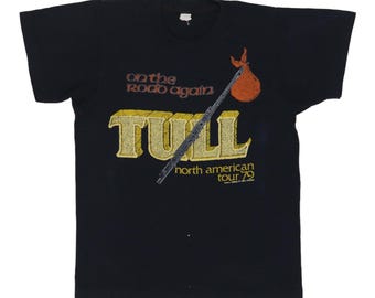 vintage 1979 Jethro Tull On The Road Again Tour Shirt