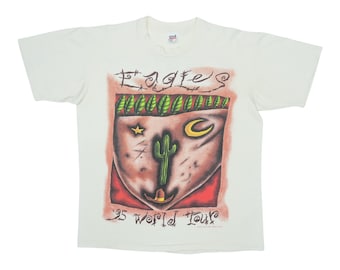 Vintage Eagles 1995 Hell Freezes Over World Tour T-shirt 90's XL