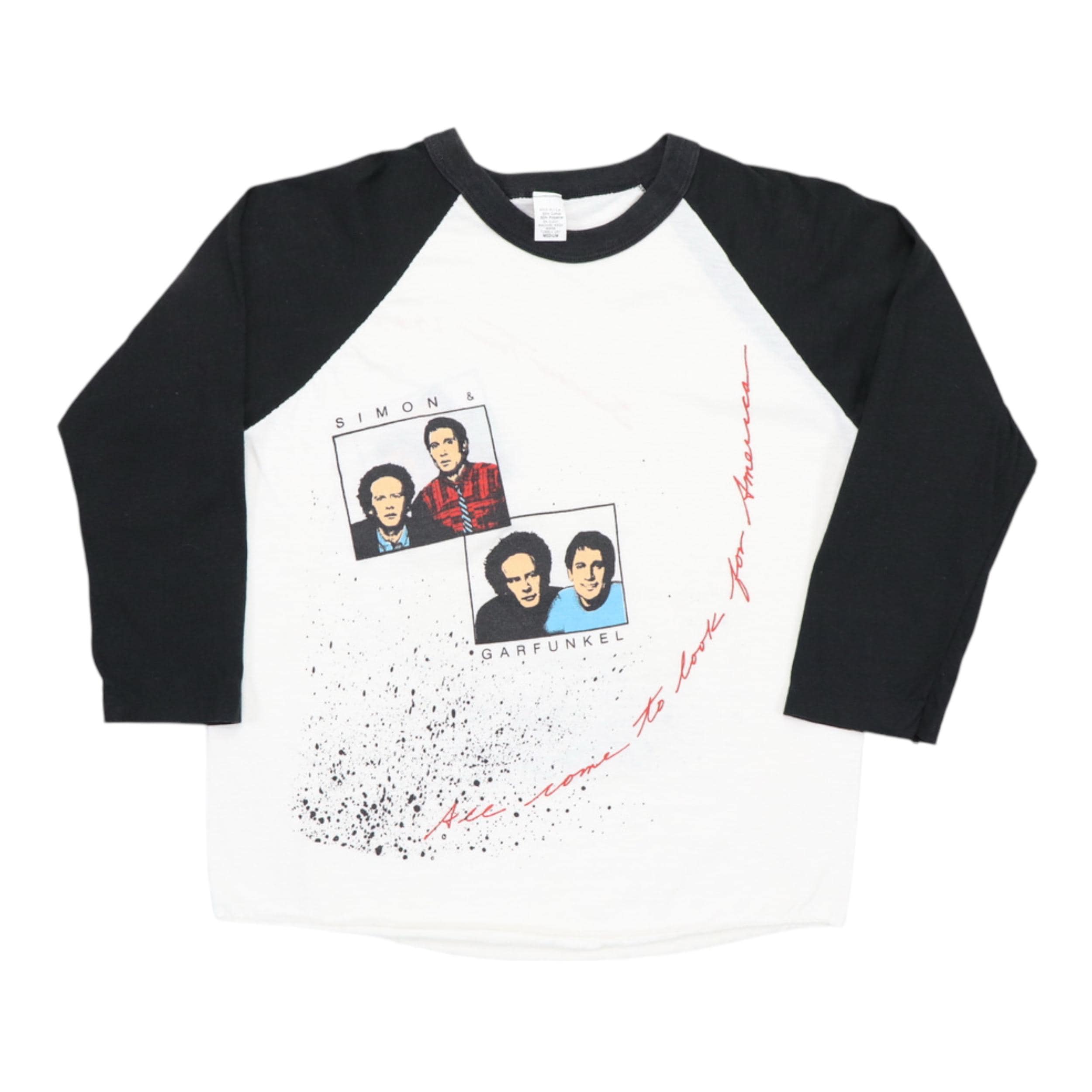 Vintage 1983 Simon and Garfunkel Tour Jersey Shirt - Etsy