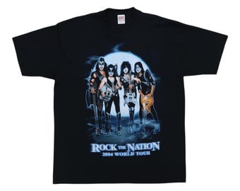 Vintage 2000 KISS the Farewell Tour Tour Band T-shirt / Band Tee