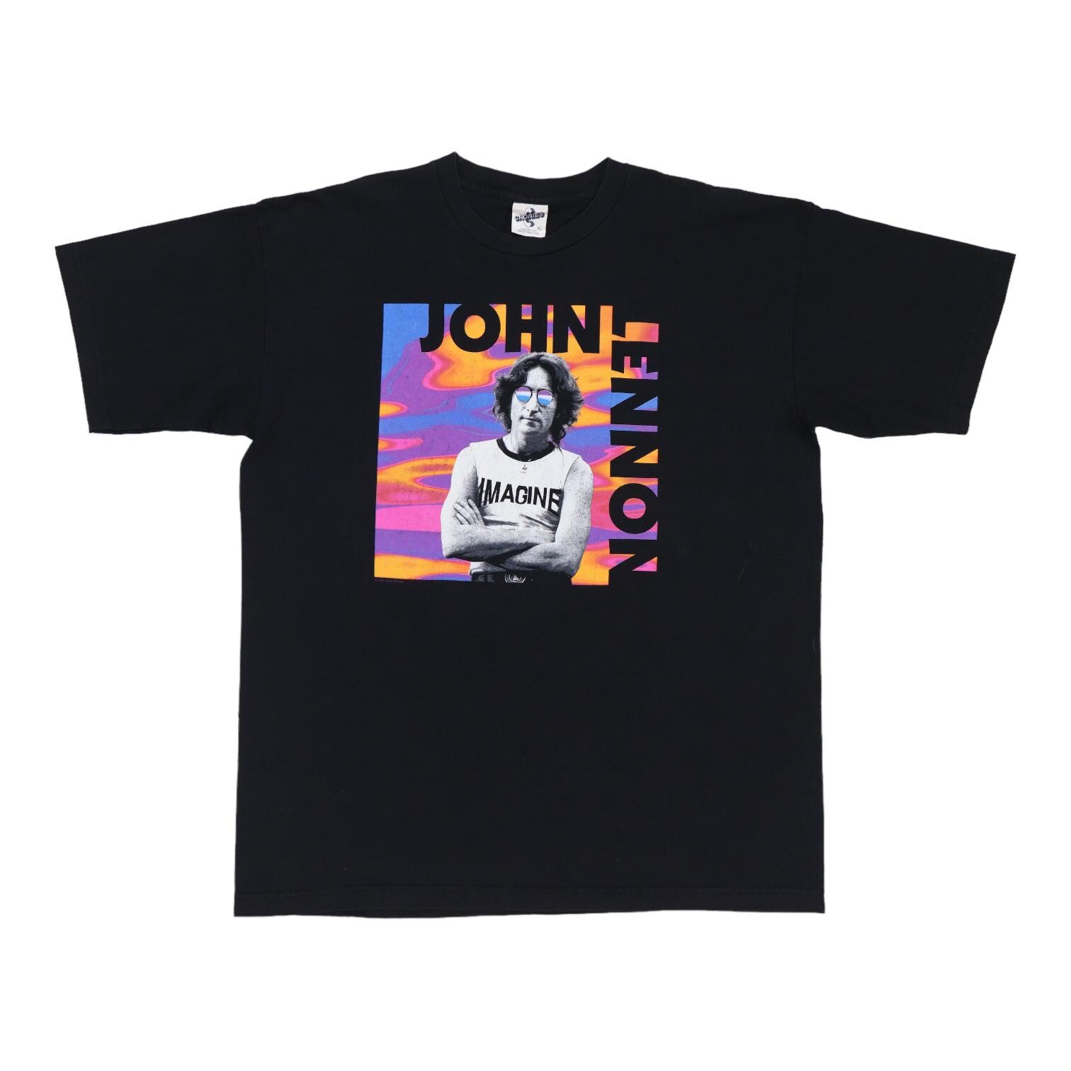 John Lennonジョンレノン 1997年 ヴィンテージ Tシャツ L 1997年製 ジョン・レノン イマジン シャツ（ヴィンテージ） - Etsy 日本