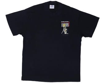 Vintage 1989 Great White Mista Bone Highway Hunter Tour Band T