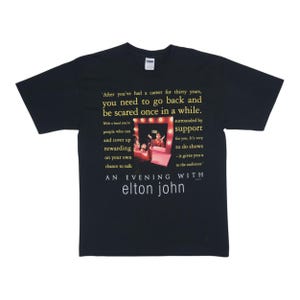 vintage 1999 Elton John Tour Shirt
