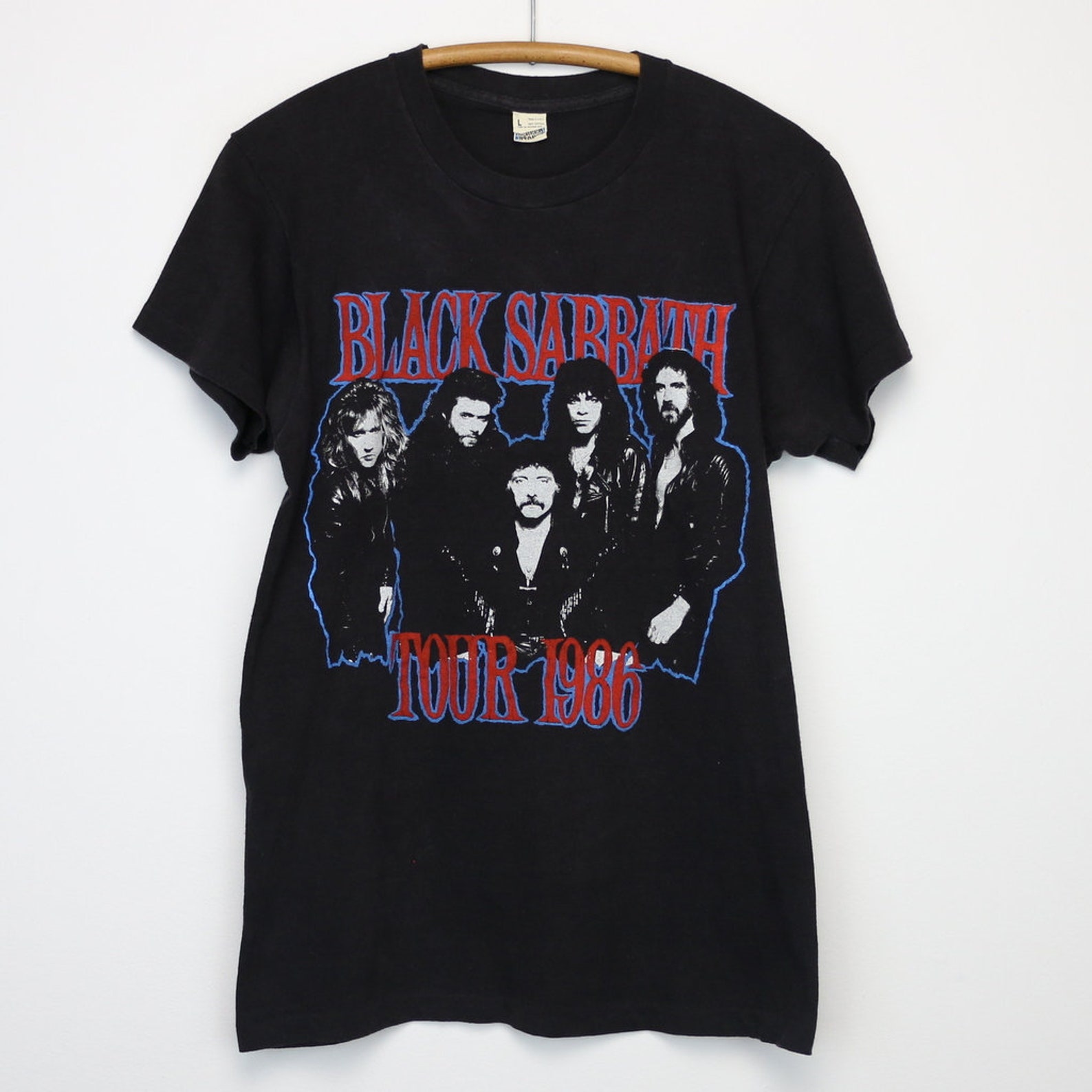 Black Sabbath Shirt Vintage tshirt 1986 Seventh Star Tour | Etsy