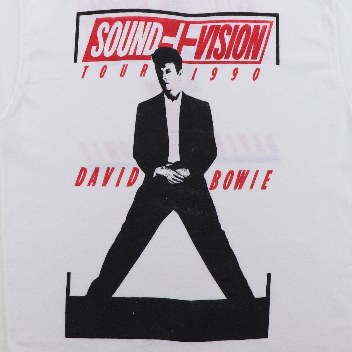 Vintage 1990 David Bowie Sound + Vision Tour Shirt - Etsy