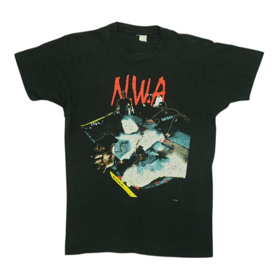 Vintage 1991 NWA Niggaz4life Shirt, 90s Vintage Rap Tee, Black