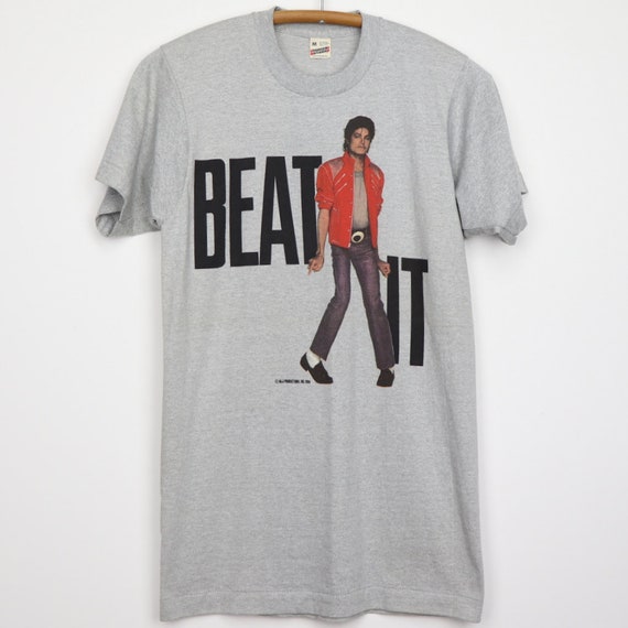 michael jackson beat it t shirt amour
