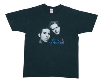 Vtg 1981 Simon and Garfunkel Concert in Central Park T-shirt