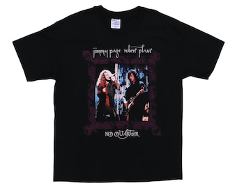 Vintage 1995 Jimmy Page Robert Plant No Quarter Tour Shirt - Etsy