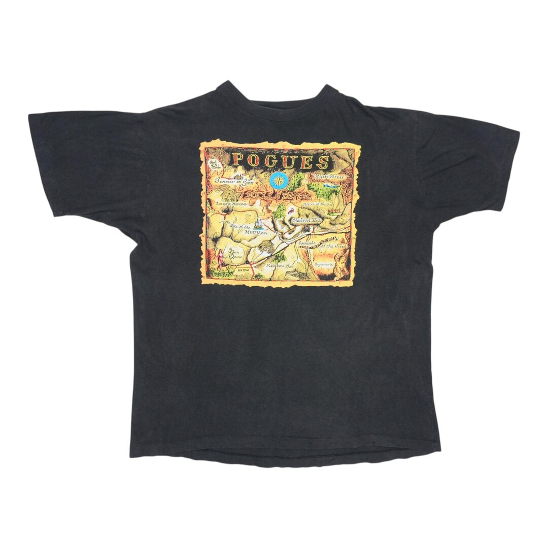 Vintage 1990 the Pogues Hell's Ditch Shirt - Etsy