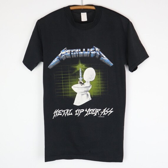 Metallica metal up your arse t shirt Clearance