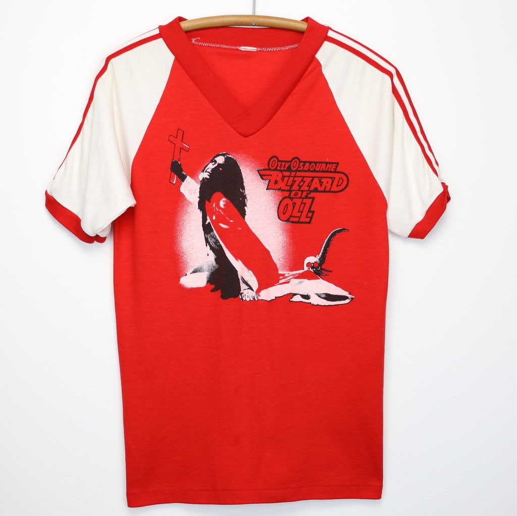 ozzy osbourne blizzard of ozz tour shirt