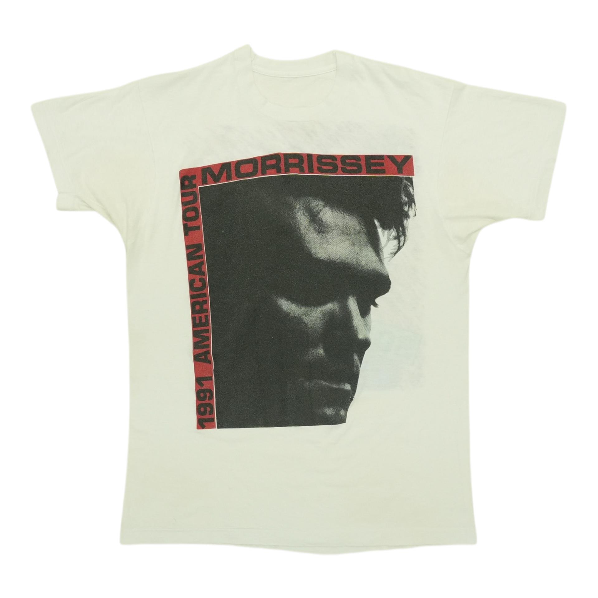 モリッシー1991Tシャツ モリッシー1991Tシャツ Morrissey 1991 t shirt - Vintage Band