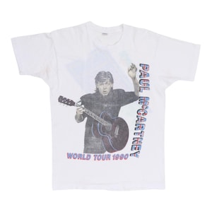 vintage 1990 Paul McCartney World Tour Shirt