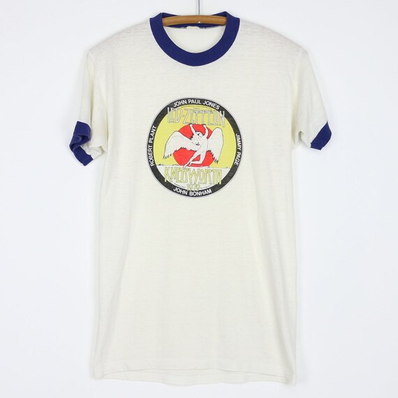 Led Zeppelin Shirt Vintage shirt 1979 Knebworth tee 1970s | Etsy