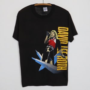 maglietta vintage 1988 David Lee Roth Skyscraper Tour