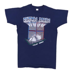 vintage 1980 Elton John Tour Shirt