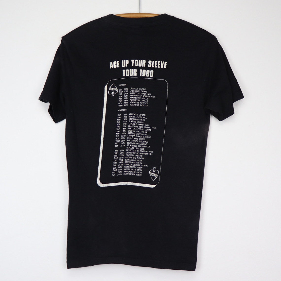Vintage 1980 Motorhead Ace up Your Sleeve Tour Shirt - Etsy