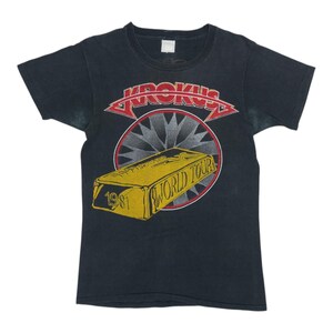 Vintage 80s KROKUS One Vice at A Time 1982 Tour Concert T Shirt - Etsy