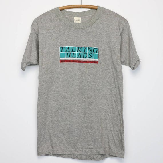 talking heads t shirt vintage