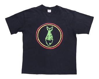 Vintage 90s Fishbone Skateboard Tee , Skateboard Hip Hop