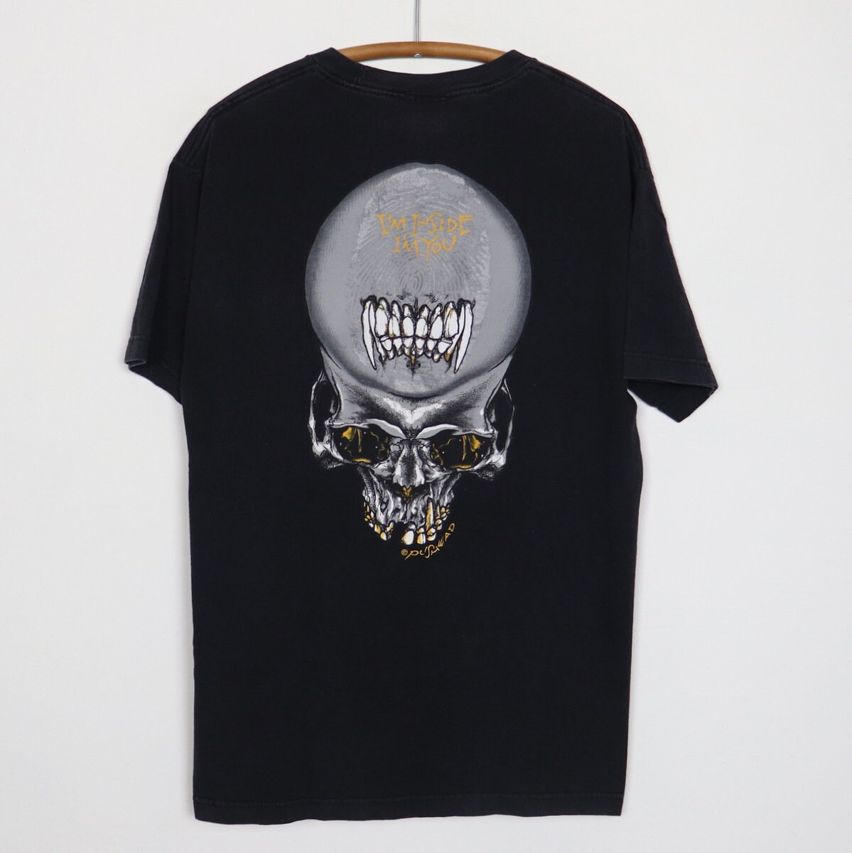 94's llica \"im inside i'm you\" パスヘッド Vintage 1994 Metallica I'm Inside You Pushead Shirt - Etsy