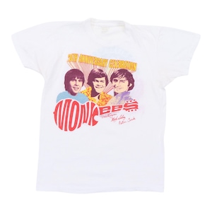 The Monkees 1986 コンサートツアーTシャツ 1986 The Monkees 20th Anniversary Tour Shirt – WyCo Vintage