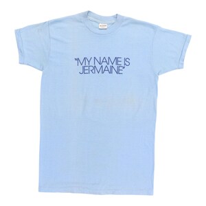 vintage 1976 Jermaine Jackson My Name Is Shirt