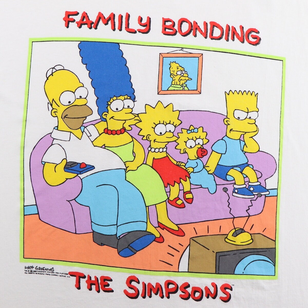 Vintage 1989 the Simpsons Family Bonding Shirt - Etsy