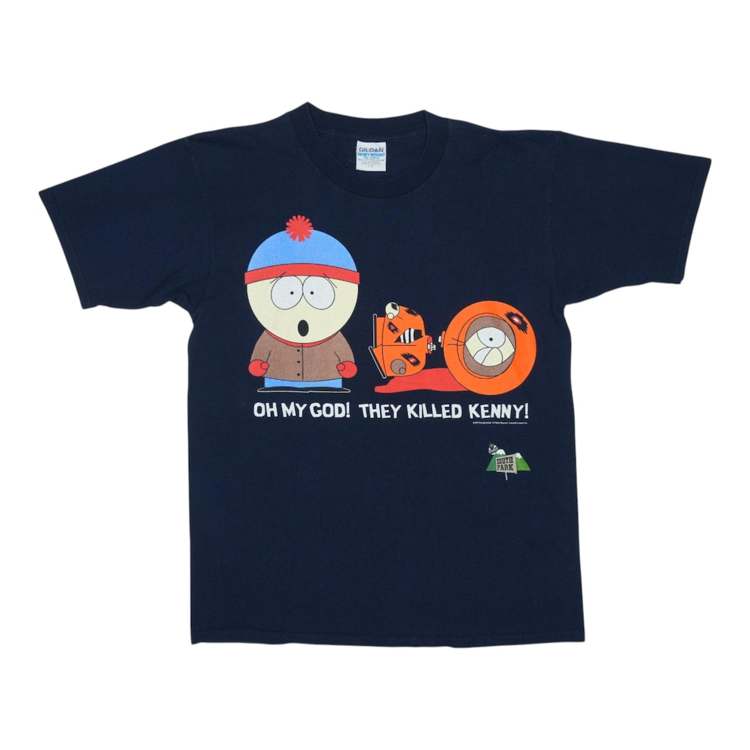Vintage 1997 South Park OMG They Killed Kenny Shirt - Etsy