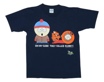 vintage 1997 South Park OMG They Killed Kenny Shirt